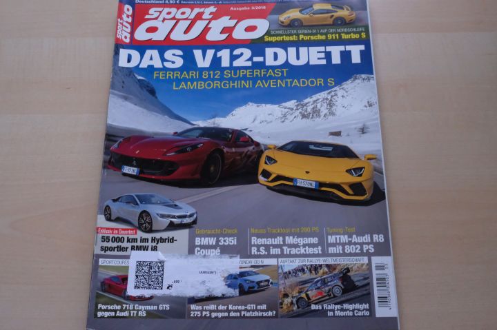 Deckblatt Sport Auto (03/2018)